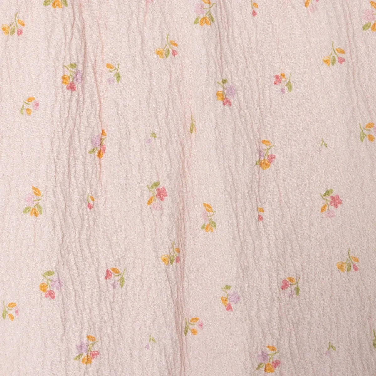 HelloBaby Girls Blouse & Shorts Set Pastel Dreams Crew Neck Full Length Short Sleeve - Pink Printed
