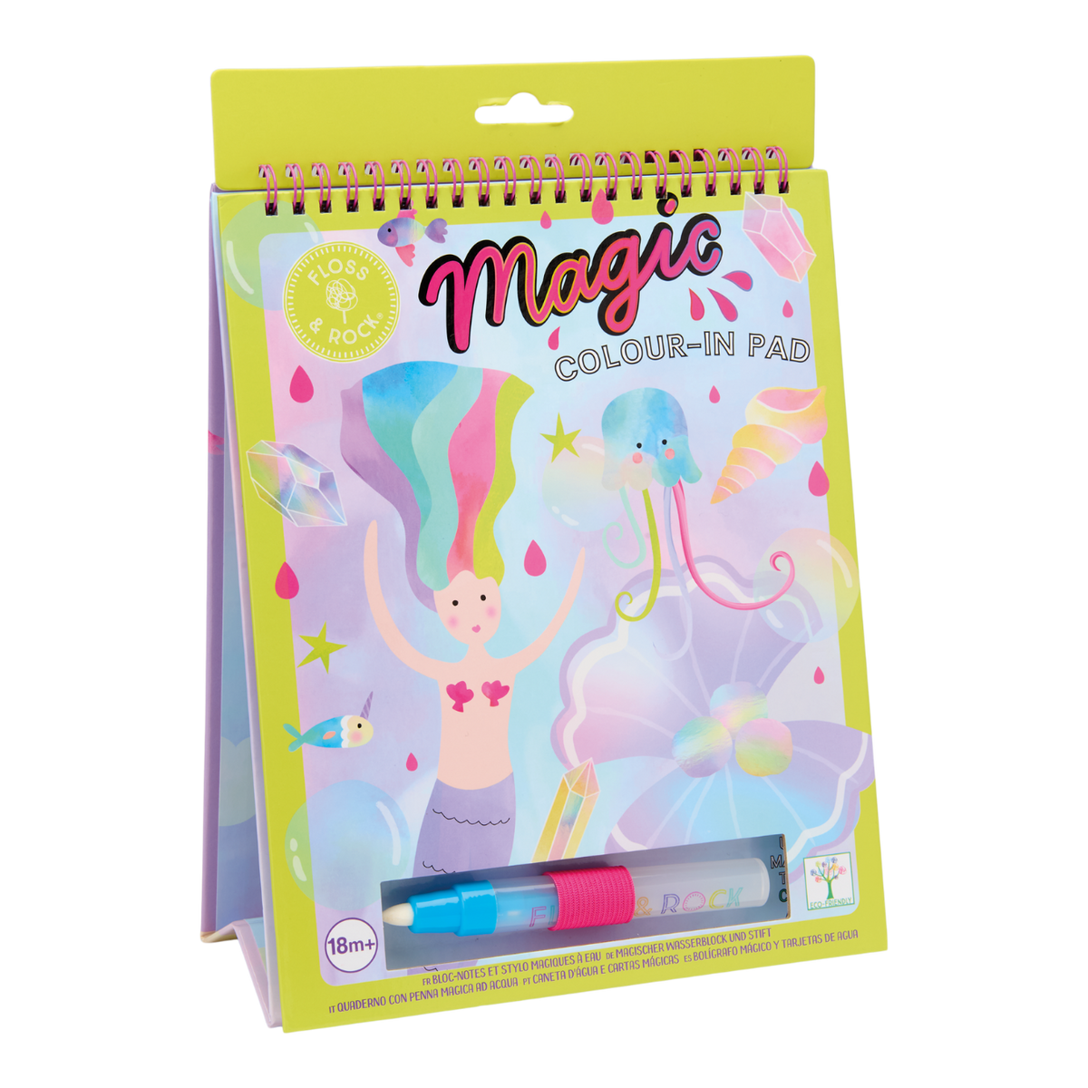 Magic Colour Changing Watercard Easel and Pen - Fantasy
