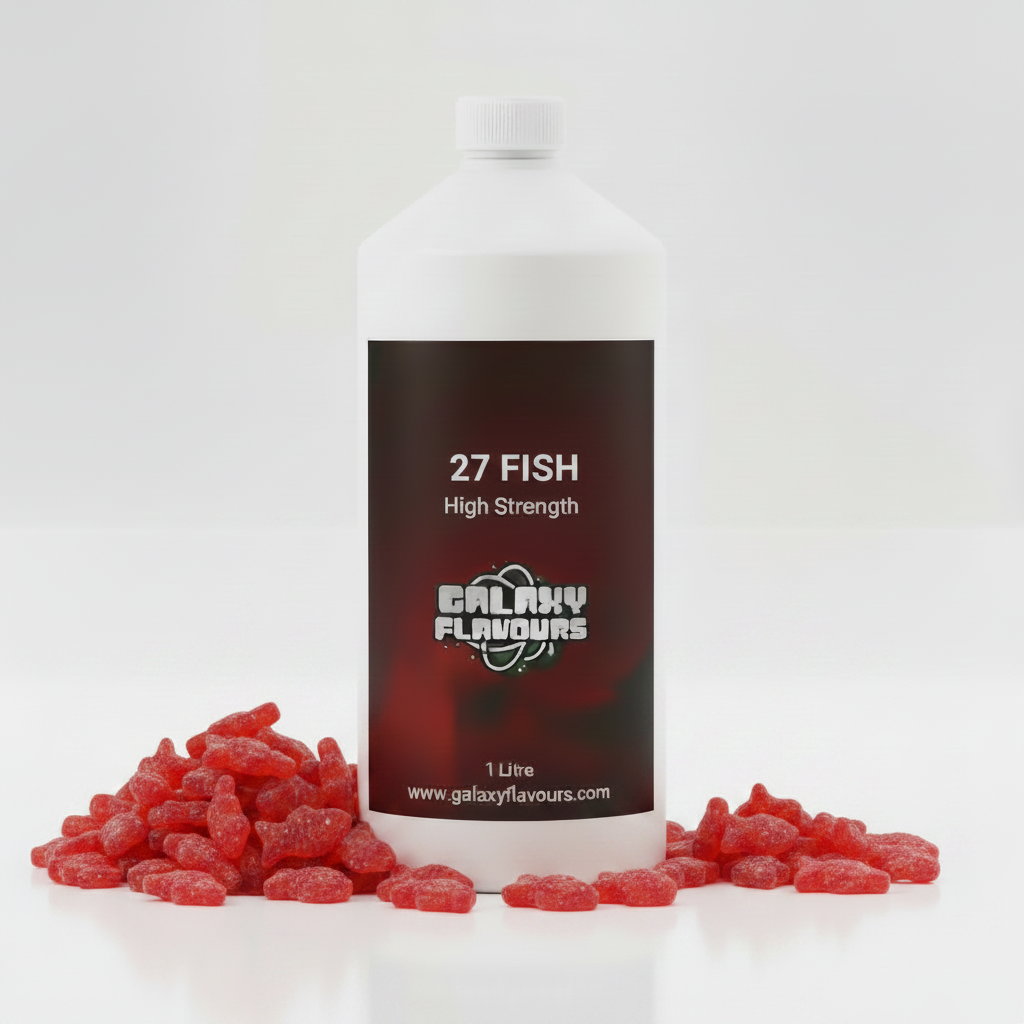 27 Fish Food Flavouring Concentrate – Professional High Strength – 1 Litre