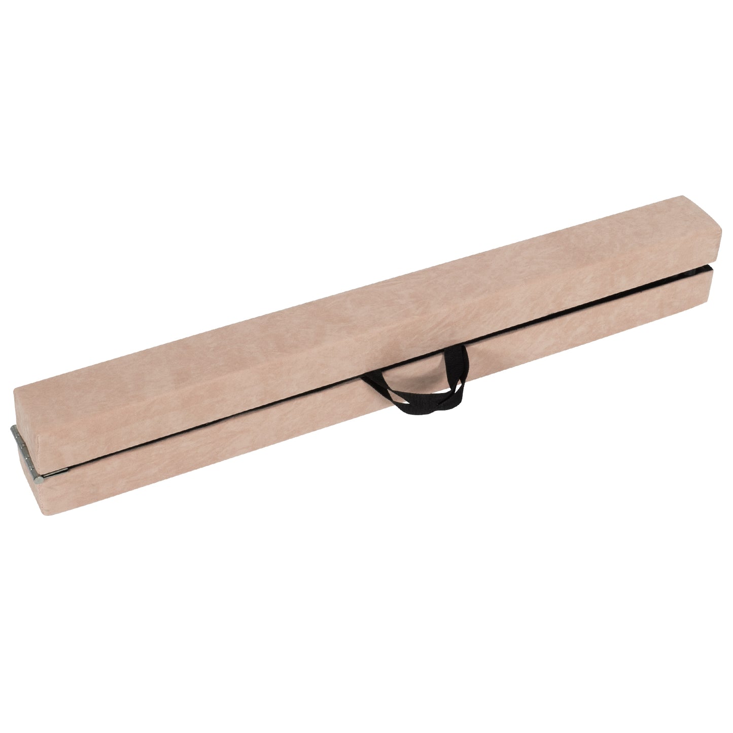 270CM Folding Balance Beam with Solid Wood Base and Anti-slip Bottom-Rainbow