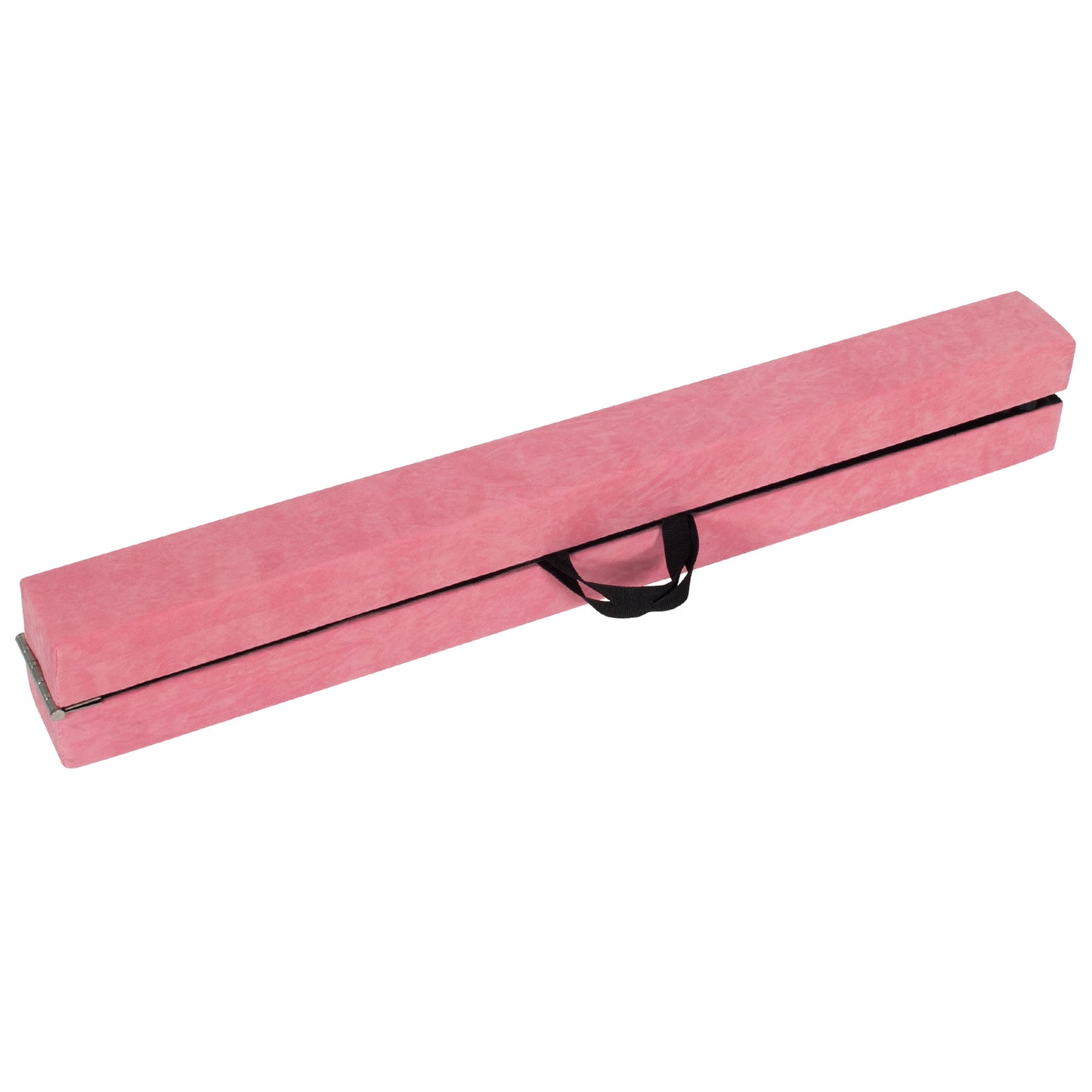 270CM Folding Balance Beam with Solid Wood Base and Anti-slip Bottom-Rainbow