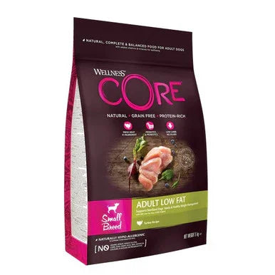 Wellness CORE Dog Dry Small Breed Adult Low Fat - Turkey Recipe 5kg