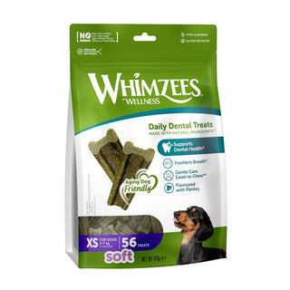 Whimzees Soft Value Bag Extra Small - Case of 6
