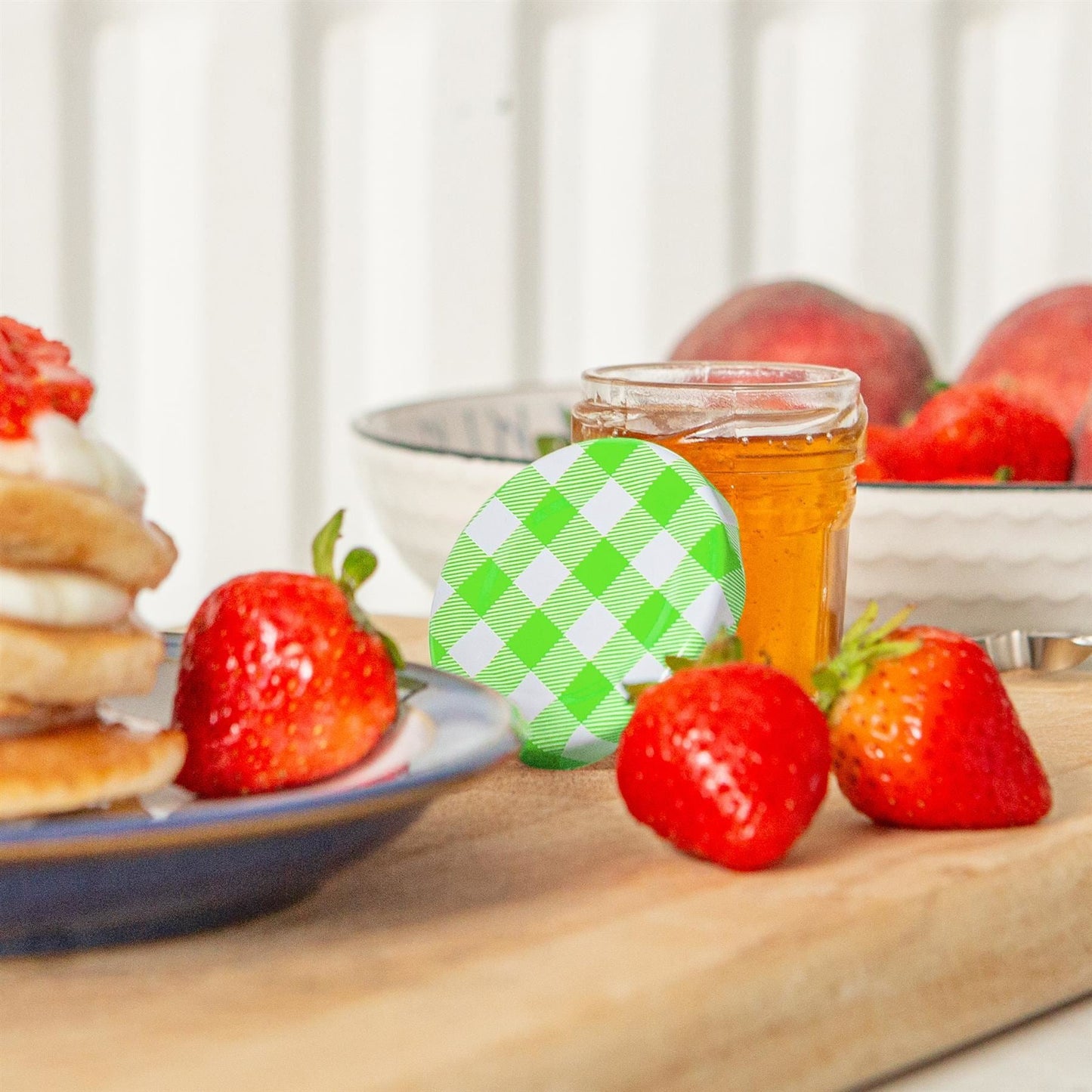 30ml Glass Jam Jars with Lids - Pack of 6