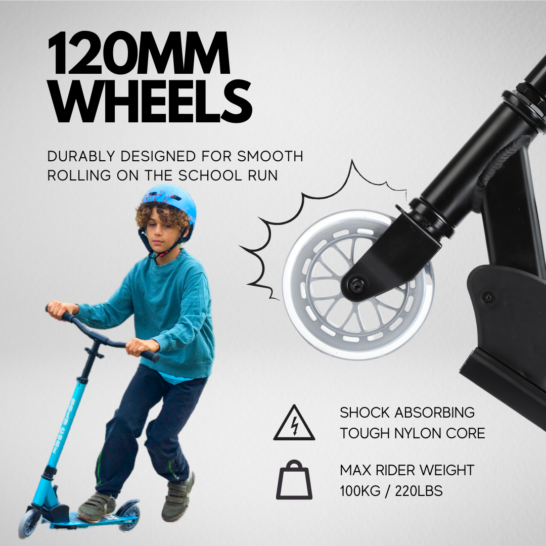 Fuchsia - Deluxe 2 Wheel Scooter