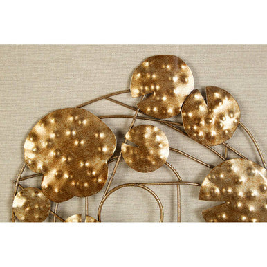 Nason Framed Bronze Abstract Wall Art
