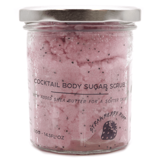 Fragranced Sugar Body Scrub - Strawberry Rum 300g