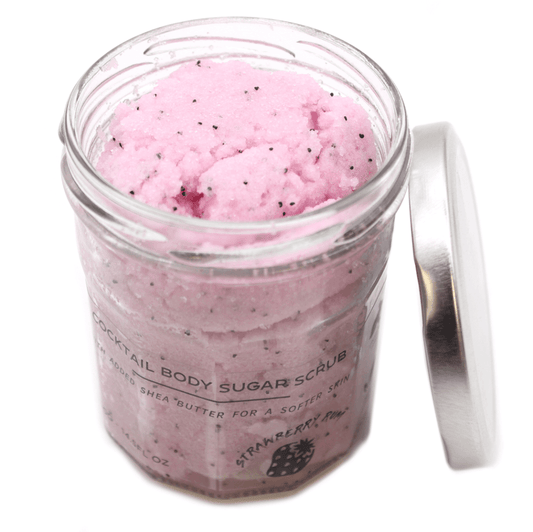 Fragranced Sugar Body Scrub - Strawberry Rum 300g