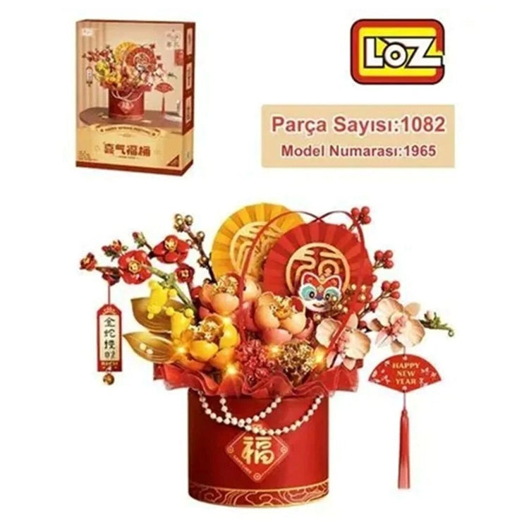 LOZ Eternal Flowers Bucket 1965