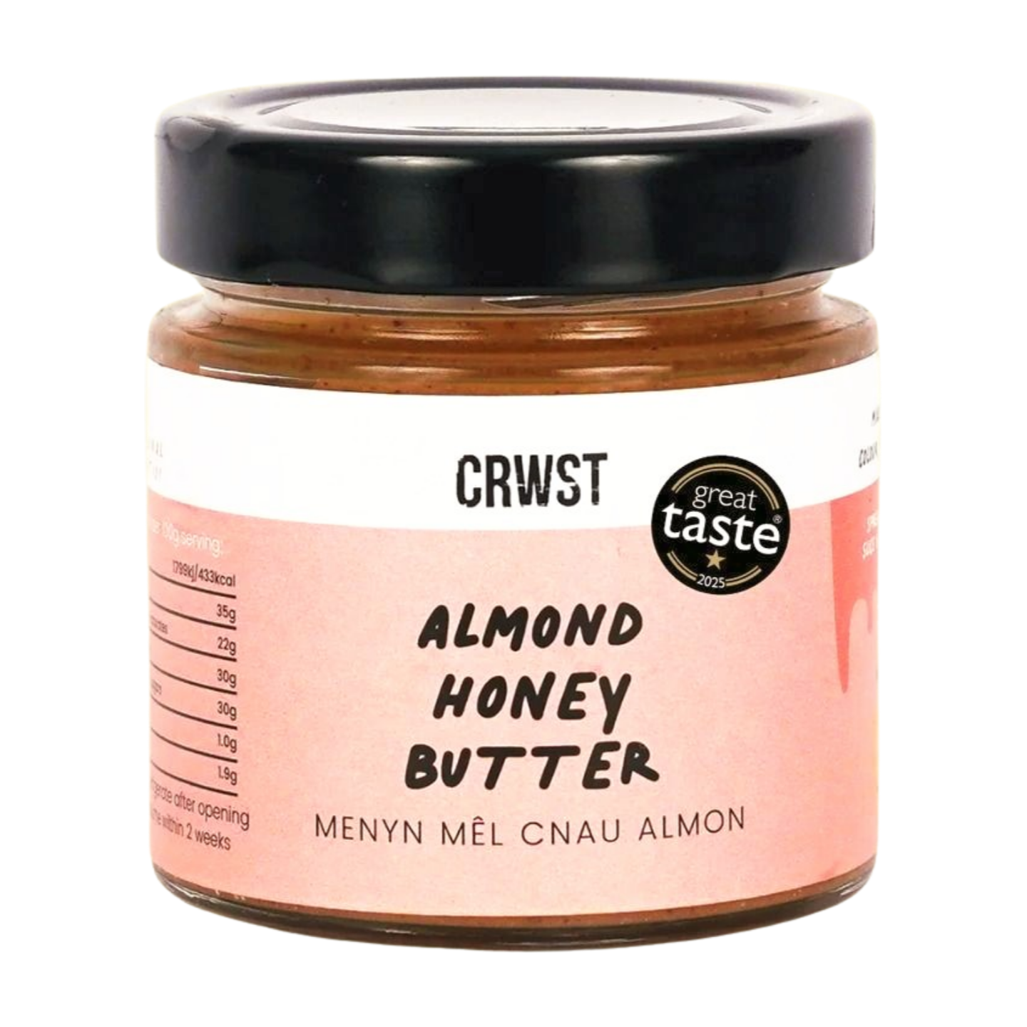 Crwst Almond Honey Butter (210g)