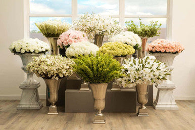 Fiori Tall Cream Magnolia Flower Spray Stem