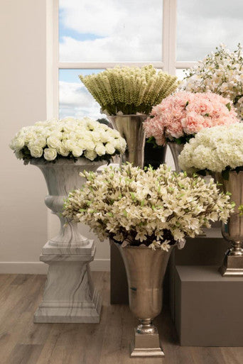 Fiori Tall Cream Magnolia Flower Spray Stem