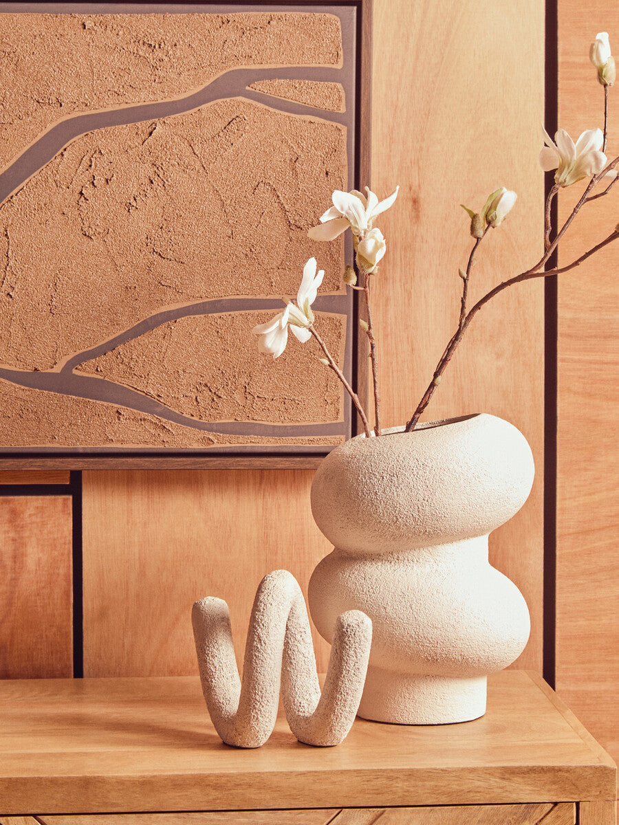 Fiori Tall Cream Magnolia Flower Spray Stem