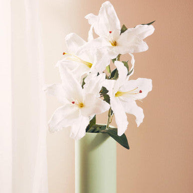 Fiori Artificial flowers Cream Lily Stem