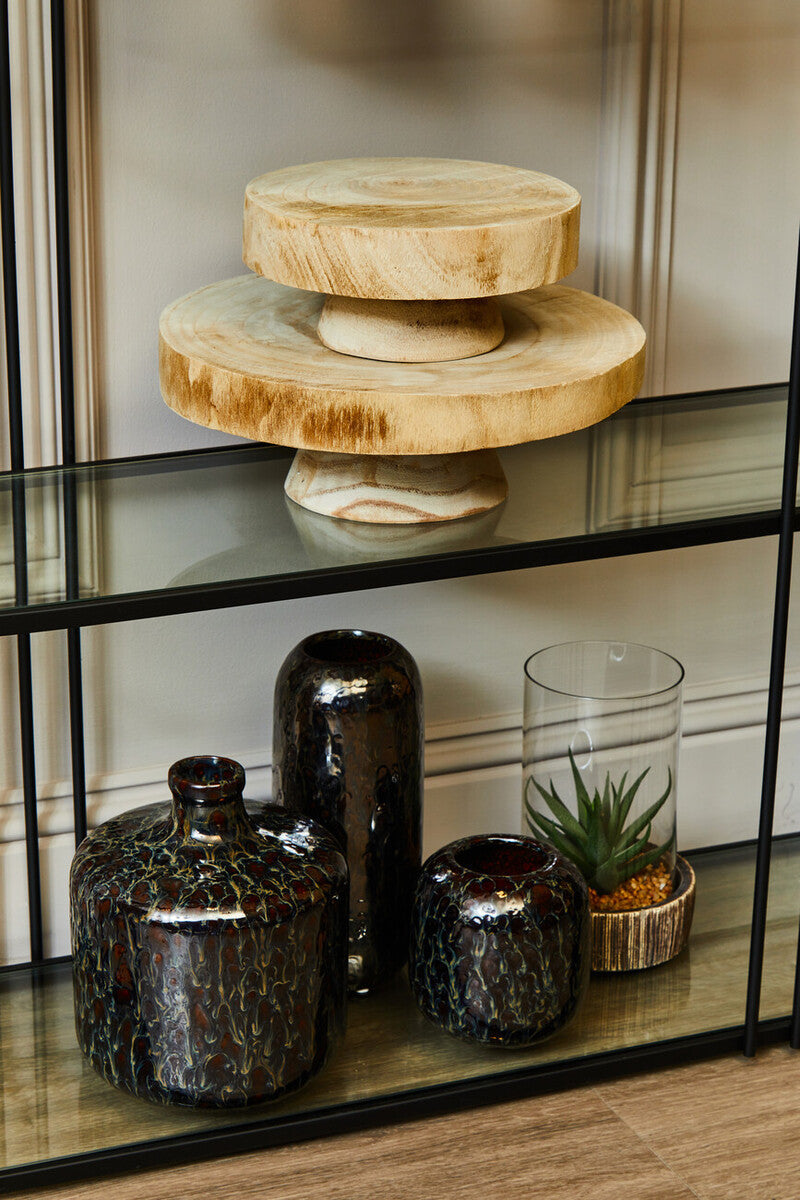 Small Succulent with Natural Stone Base | Fiori