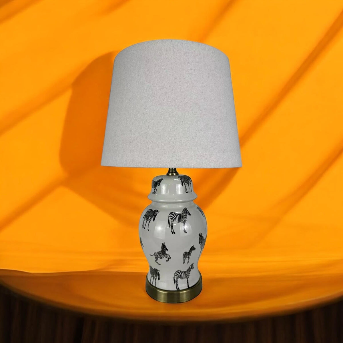 41CM LAMP AND SHADE