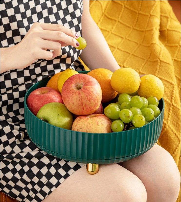 Home Light Luxury Cosmetic Storage Box Can Be Rotated