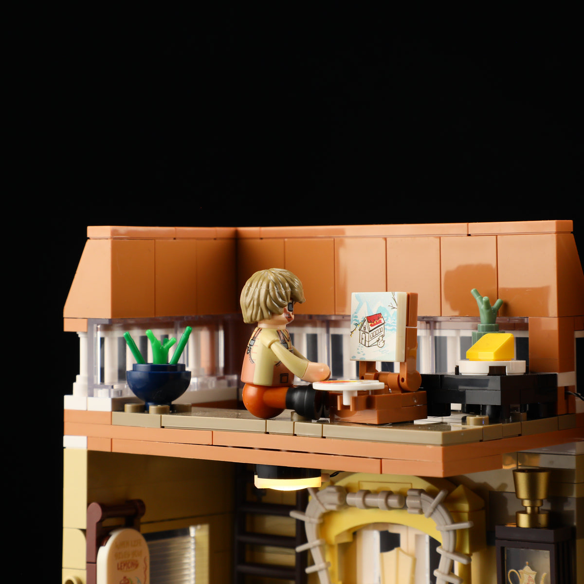 LUMIBRICKS - FUNWHOLE City Modular Gelato Store F9078