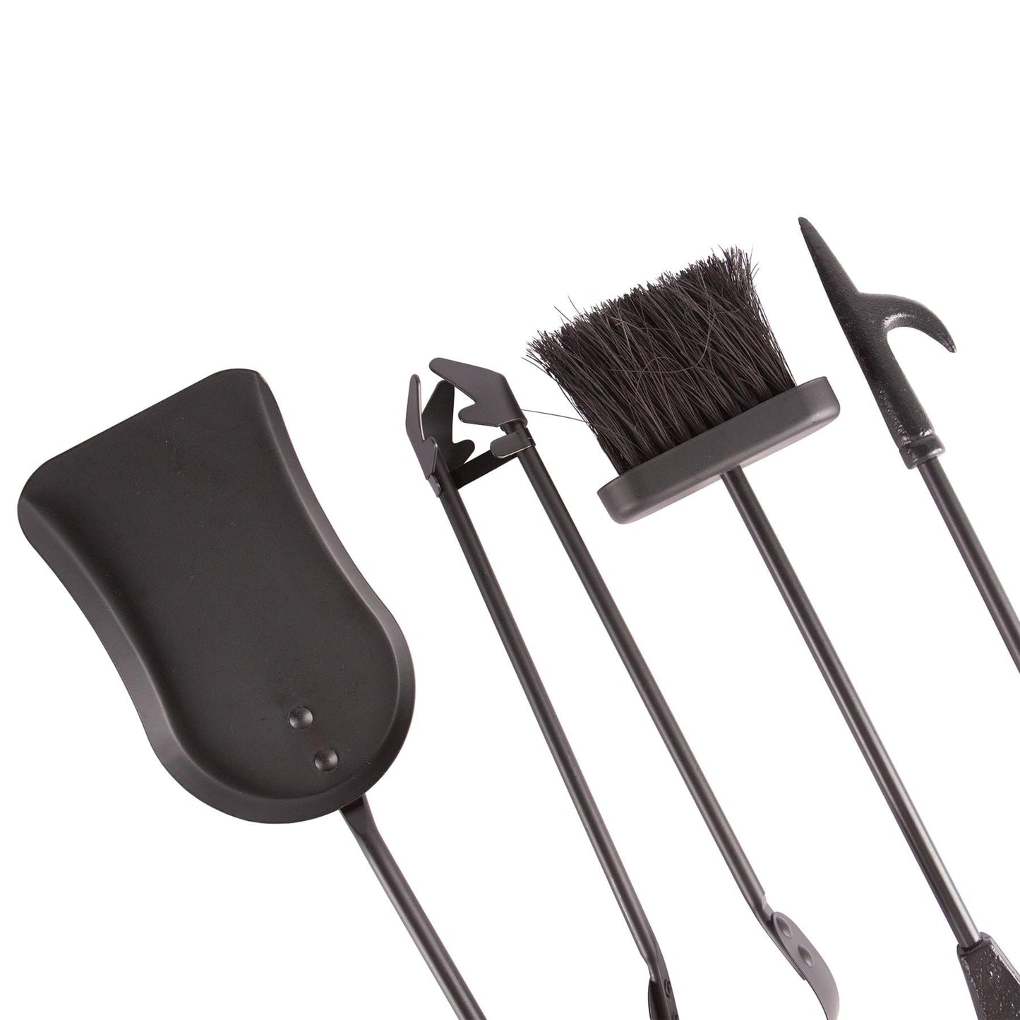 5pc Black 'Slindon' Fireside Companion Set
