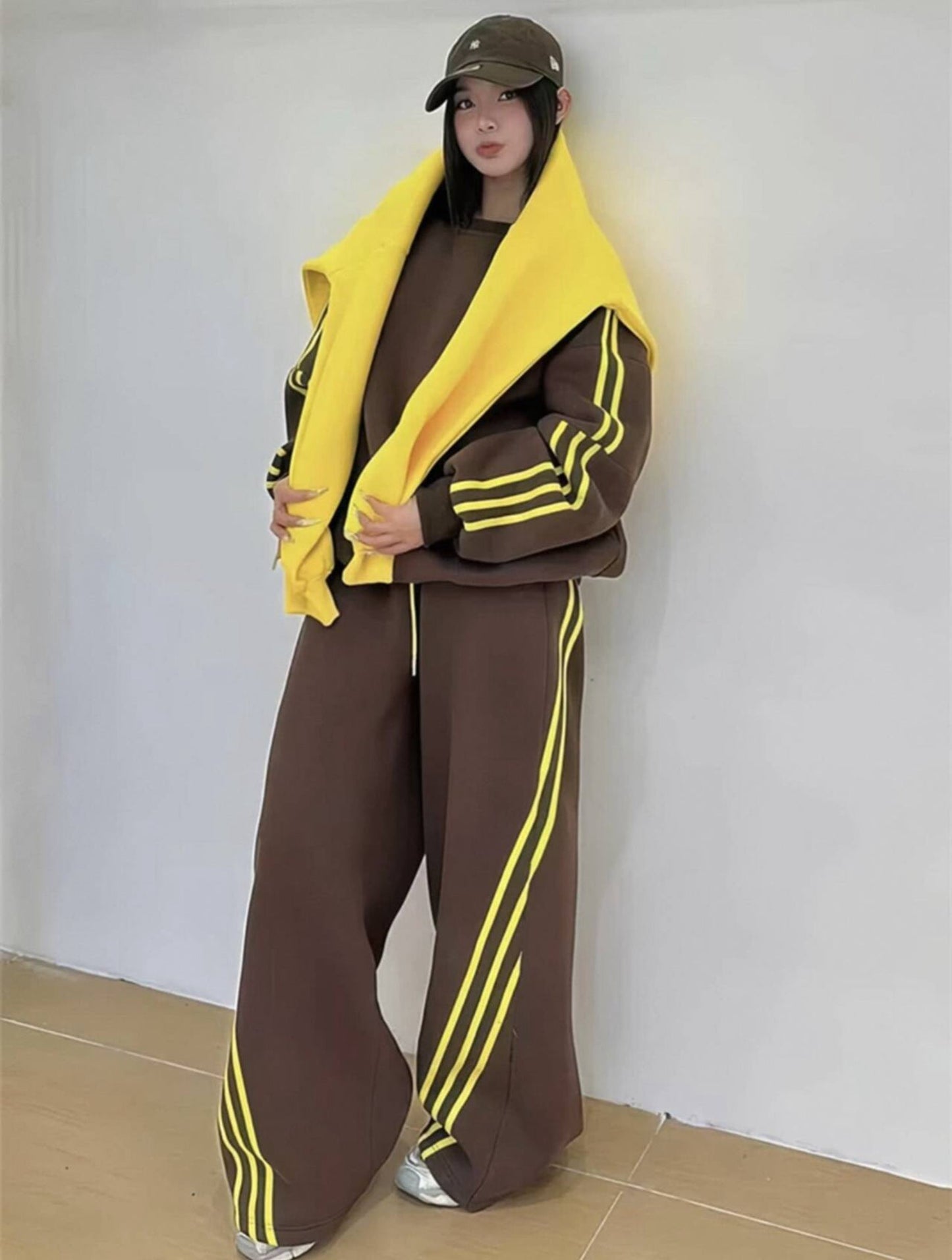 Women's Cotton Hoodie & Joggers Activewear Set