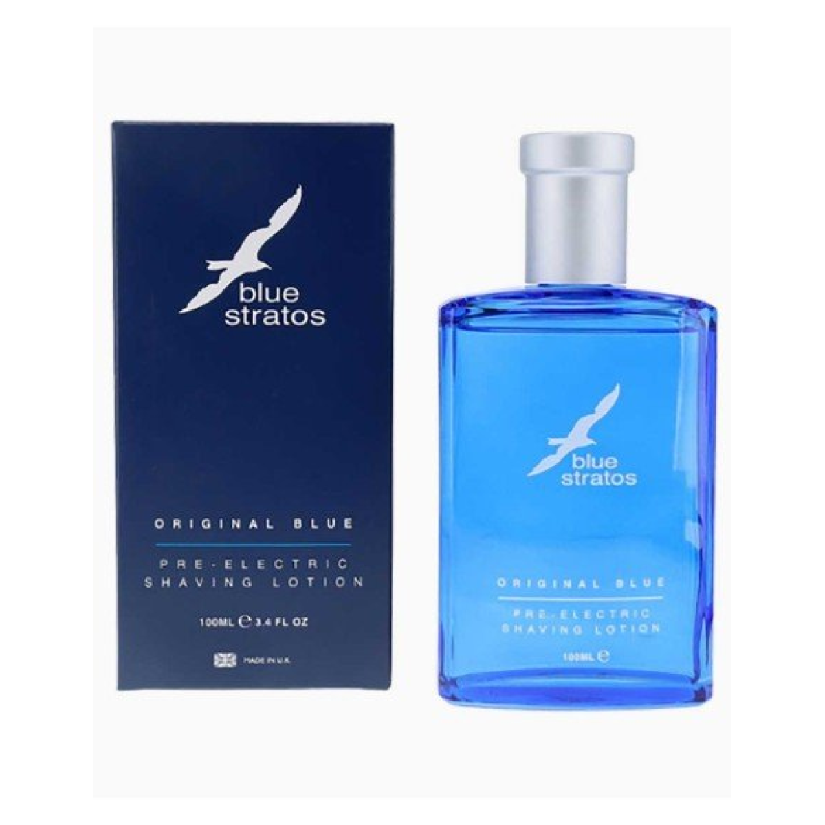 Blue Stratos Pre Electric Shaving Lotion 100ml