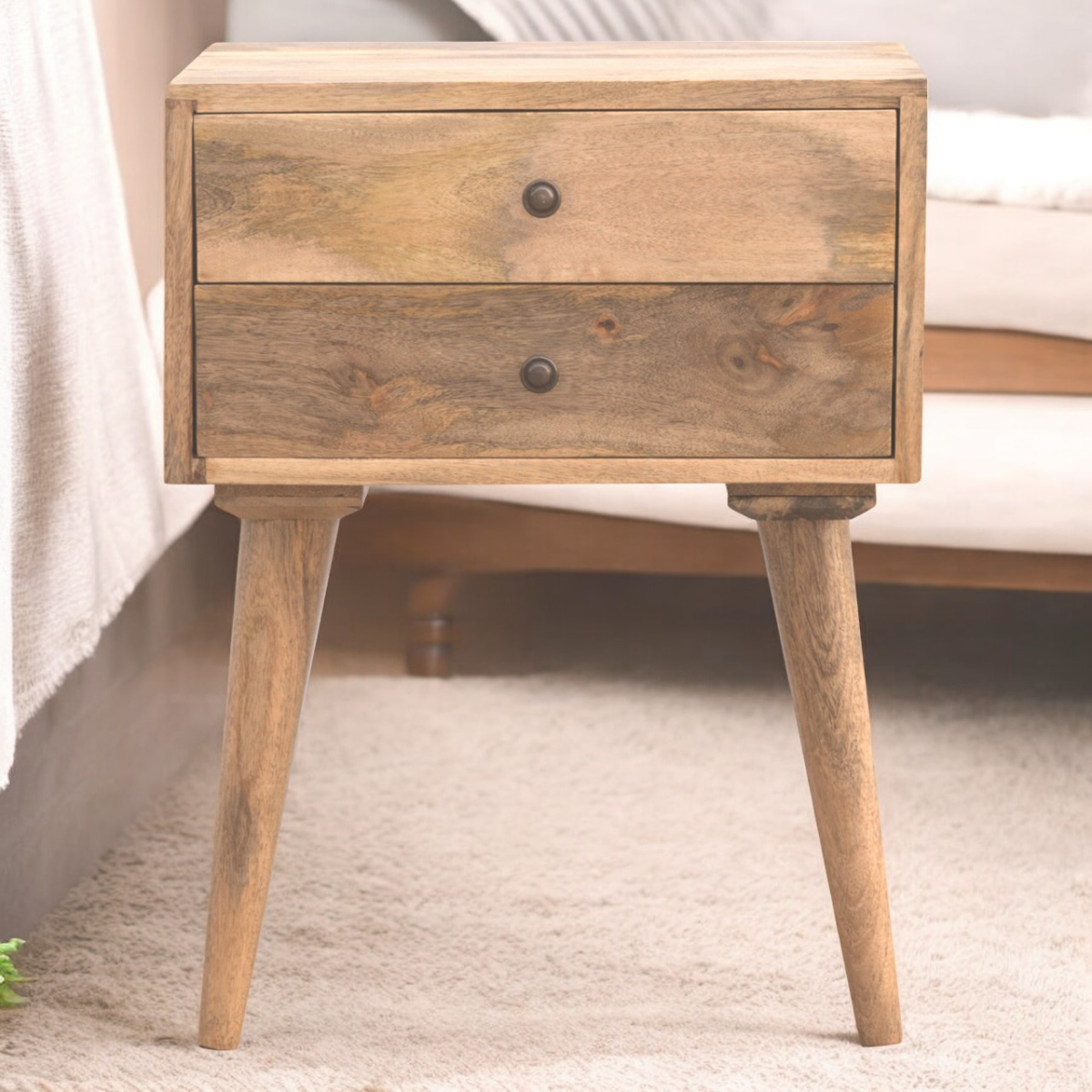 Artisan Furniture Solid Wood Modern Solid Wood Bedside