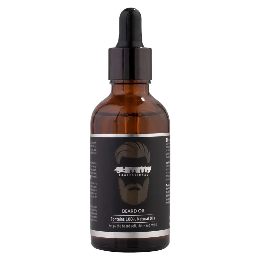 Gummy Professional Beard Oil Conditions & Softens for Men's Grooming 50 ml/1.69 oz