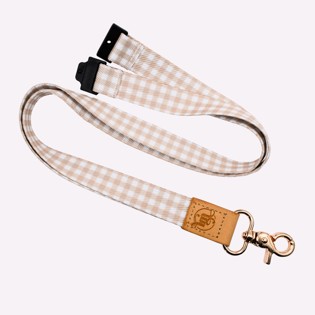 Beige Gingham
