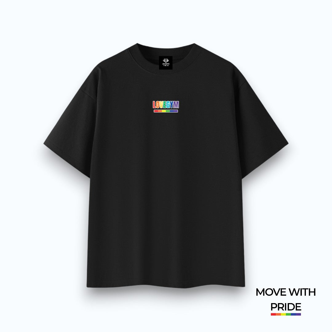 'Move With Pride' Essential Cotton T-Shirt