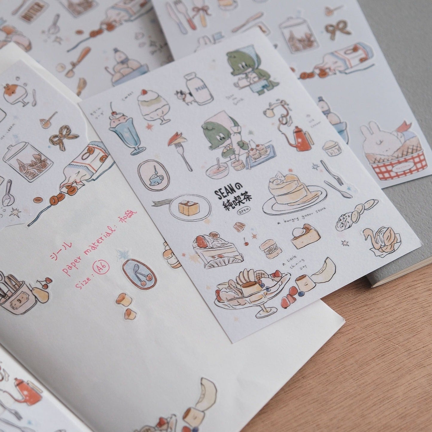 A Gator Life | Afternoon Tea Washi Sticker