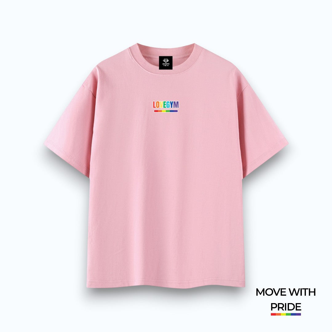 'Move With Pride' Essential Cotton T-Shirt