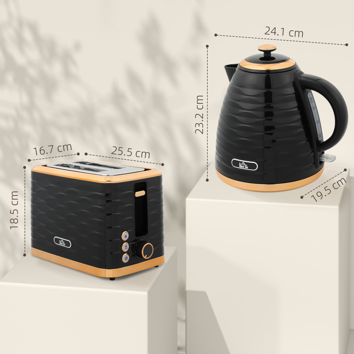 Kettle and Toaster Set