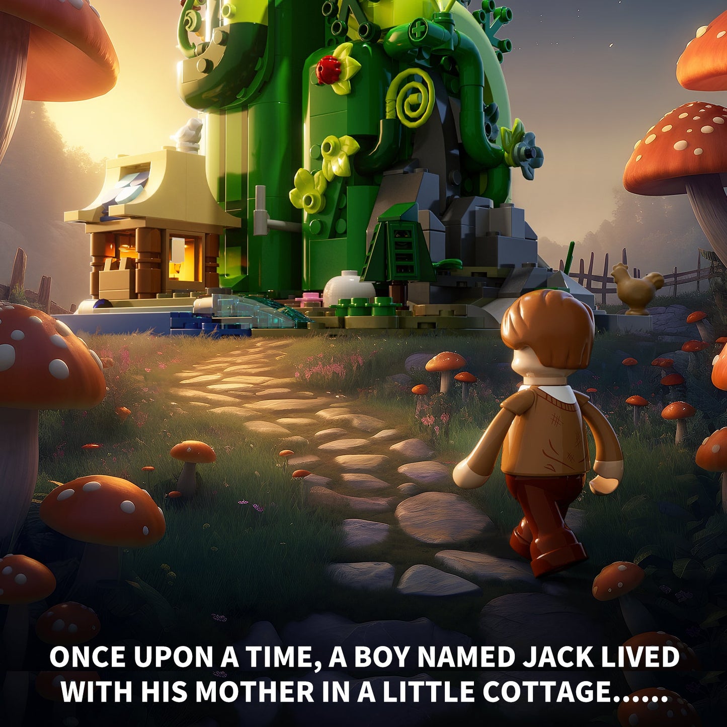 LUMIBRICKS - FUNWHOLE Jack And The Beanstalk F9002