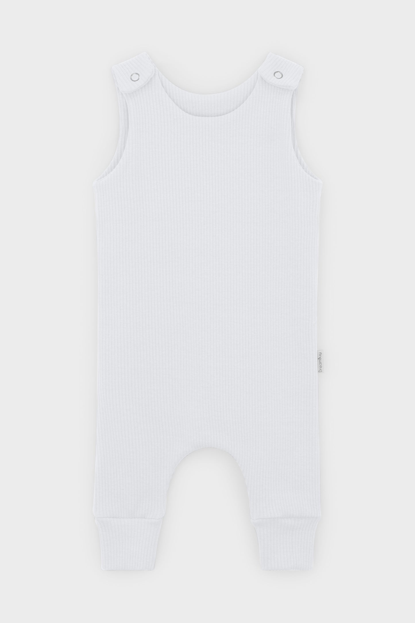 White Dungarees