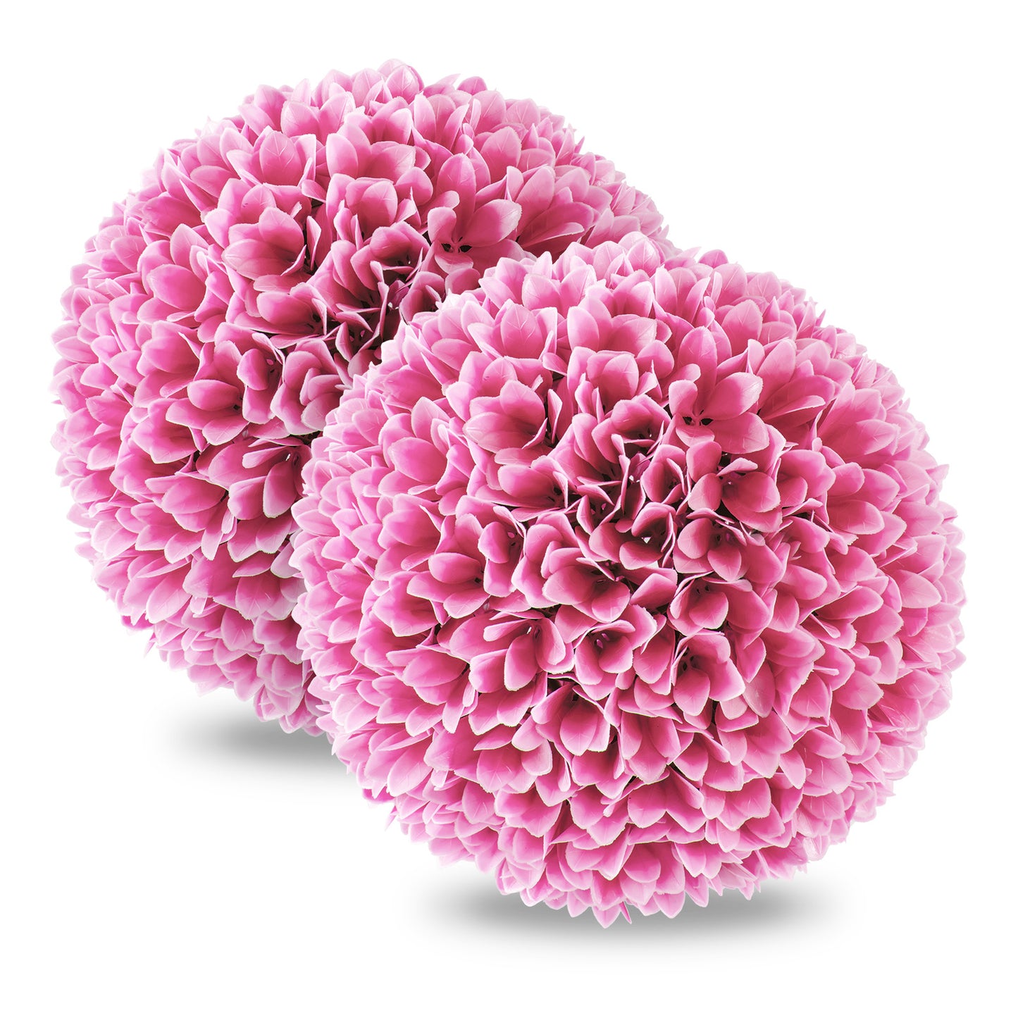 2 Pieces 28 CM Artificial Plant Topiary Balls-Green