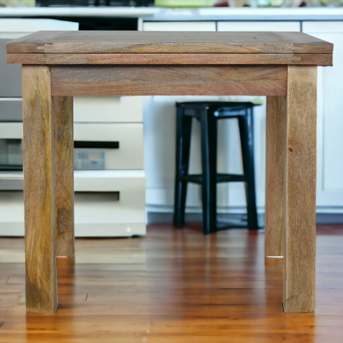 Artisan Furniture Solid Wood Extendable Butterfly Dining Table