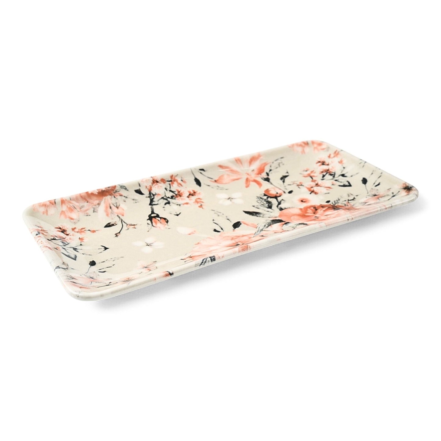 Porcelain Serving Plate - Rochelle Series, Blossom - 30x15cm