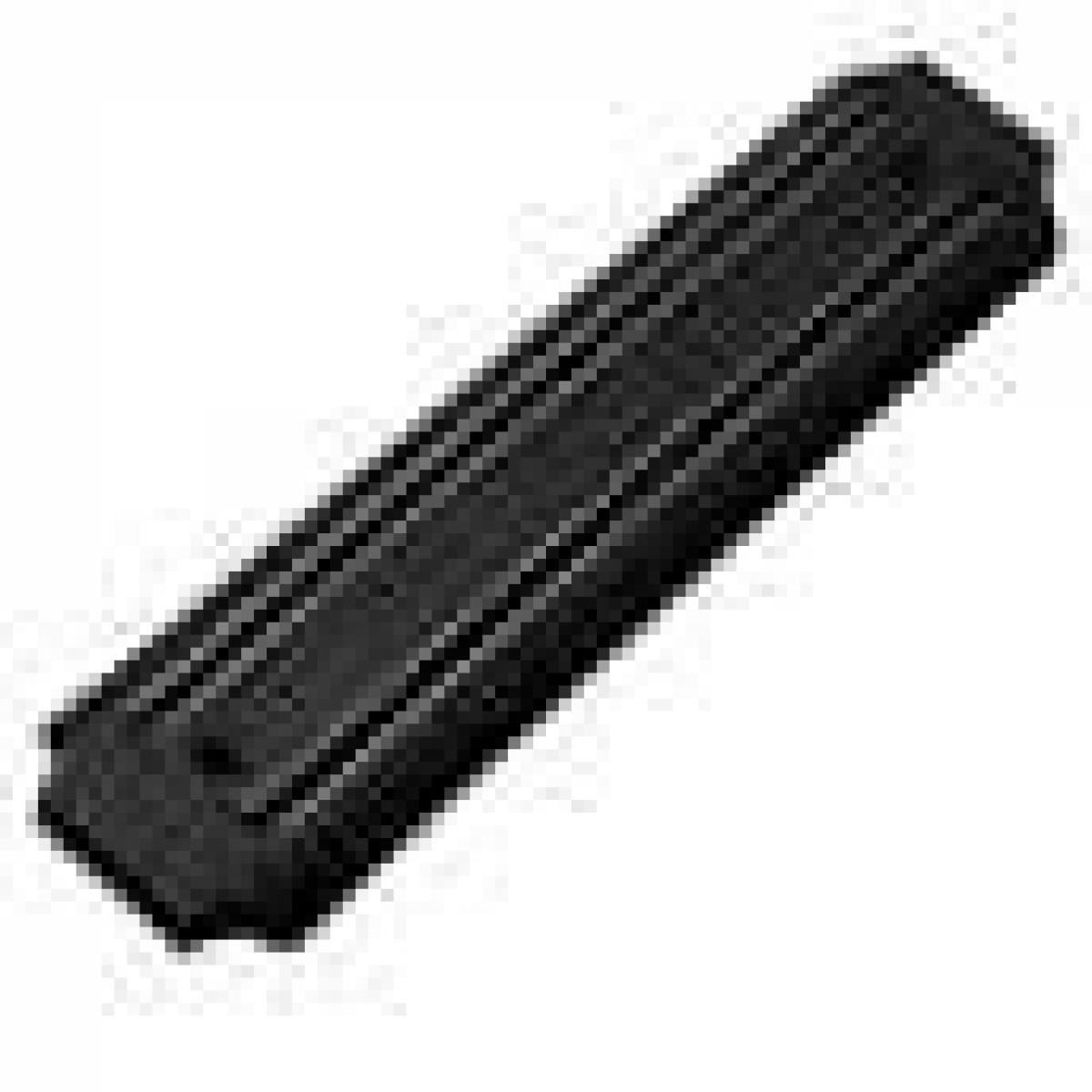 33 CM Black Magnetic Knife Holder