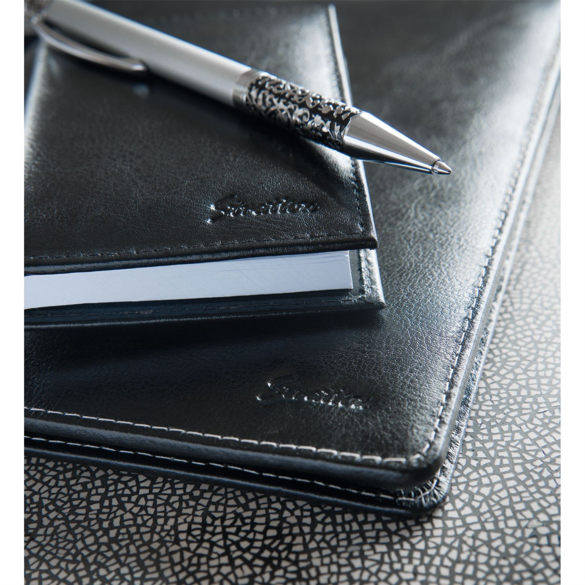 Stratton Rollerball & Ballpoint Pen Set - Silver & Gold