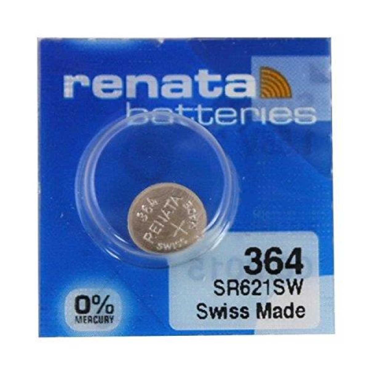RENATA SP 364 Watch Batteries Pack Of 10