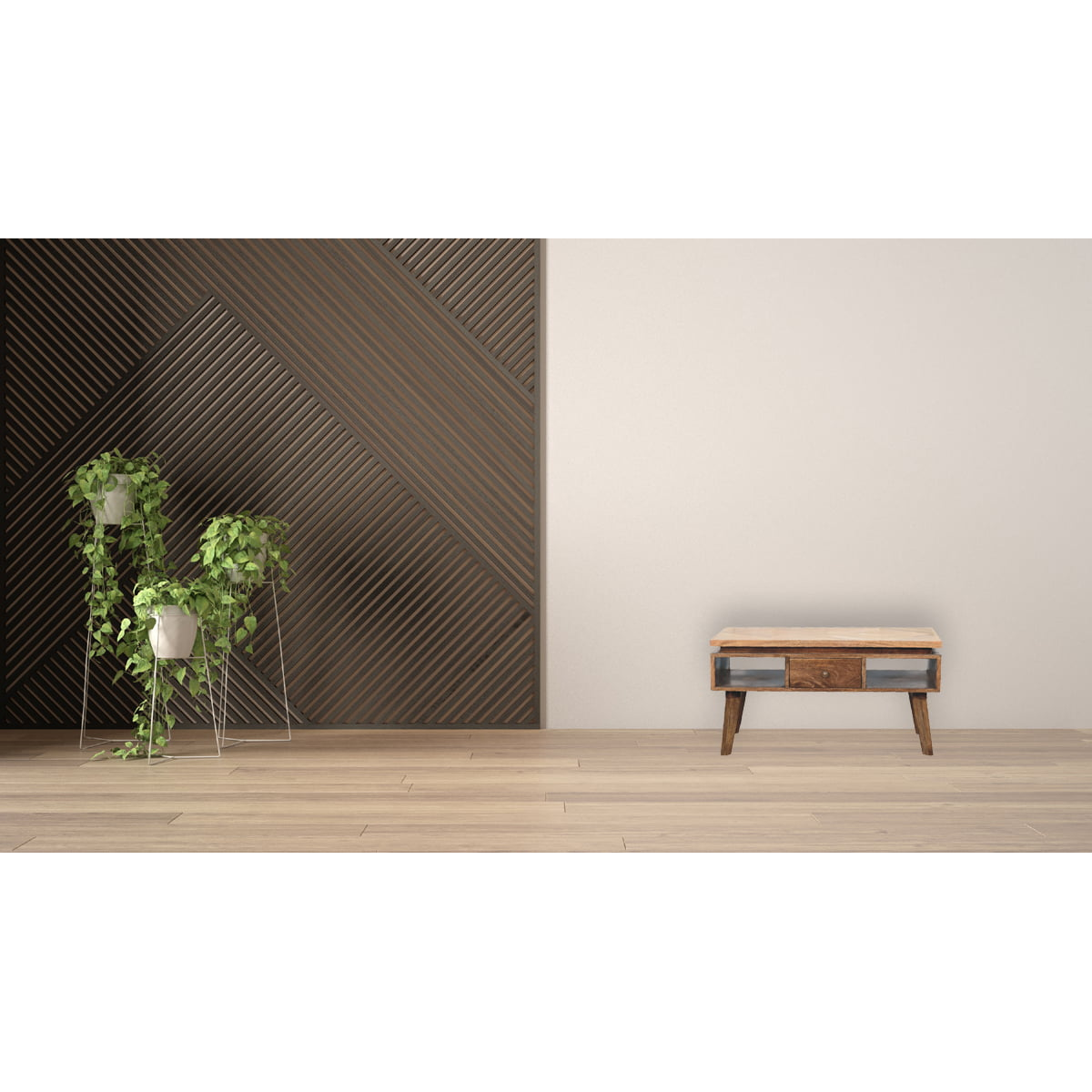 Artisan Furniture Solid Wood Classic Grey Granary Coffee Table