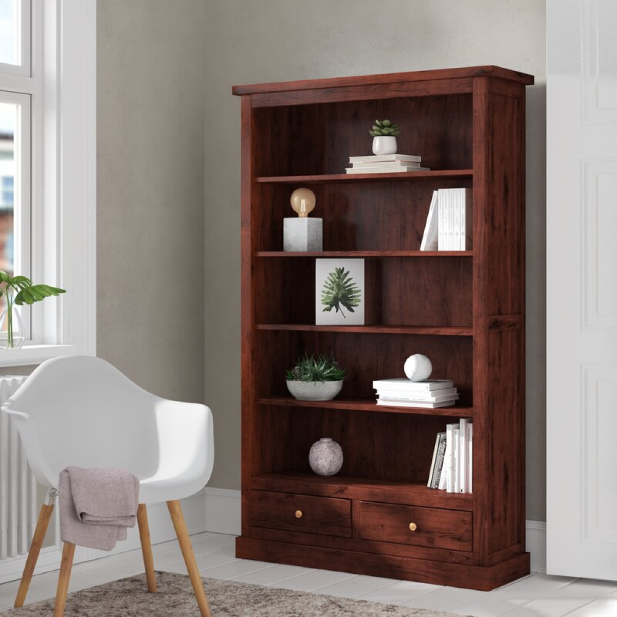 Jaipur Dark Mango Large Bookcase