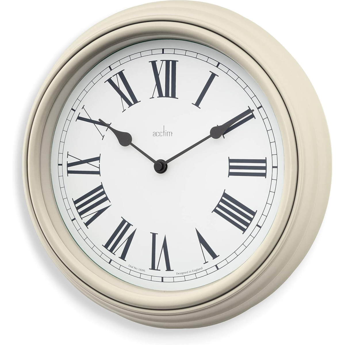 Acctim Devonshire Traditional 28cm Quartz Cream Wall Clock 22715