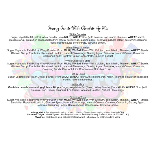 White Chocolate 1KG Pick 'n' Mix Bag