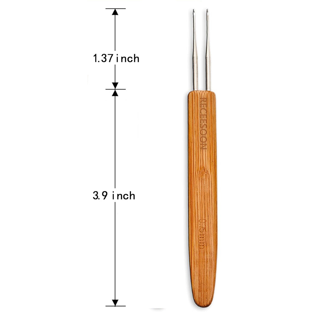 Jmail Stainless Steel Crochet Needle/Hook for Professional Braid Installation & Dreadlock Maintenance