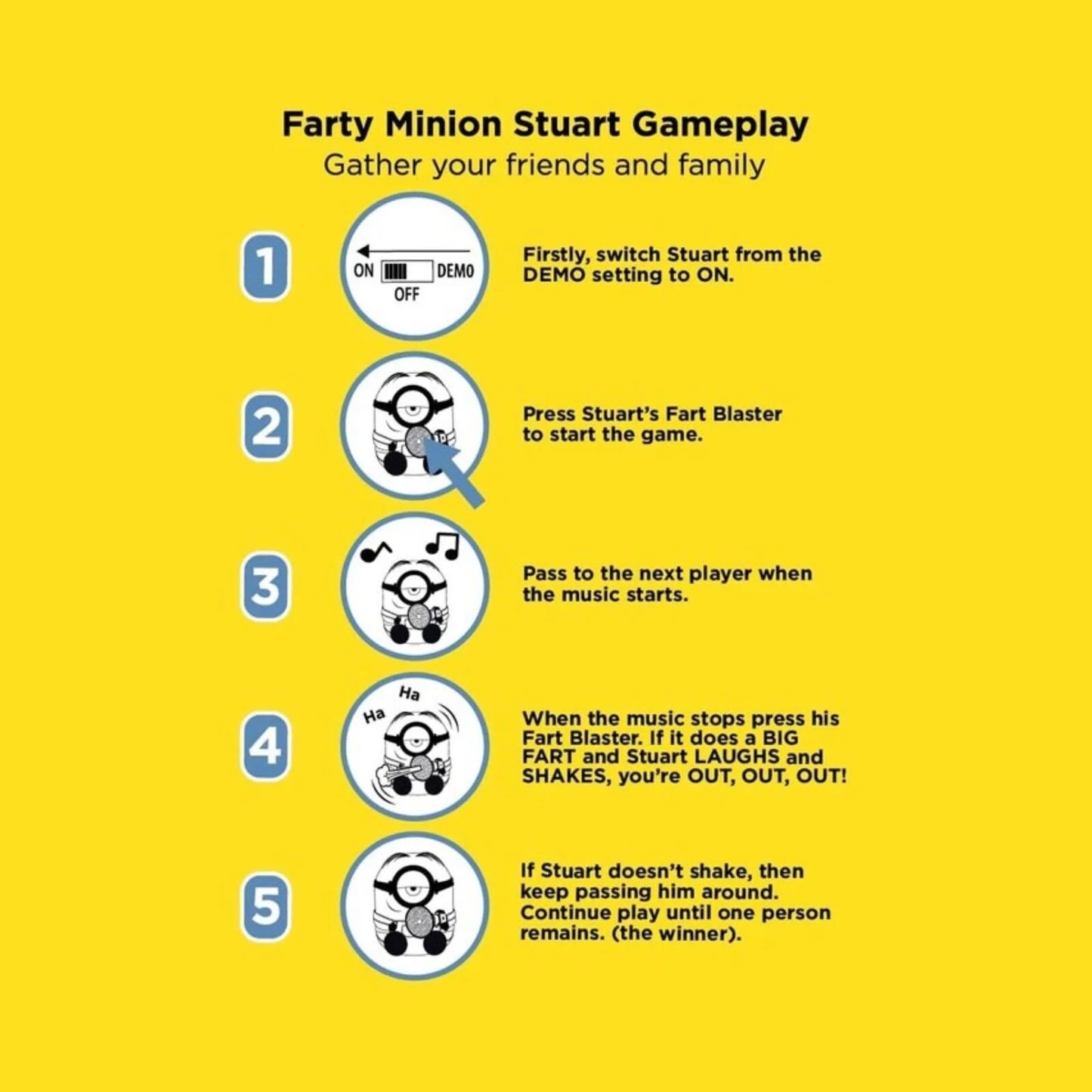 Minions Farty Minion Stuart