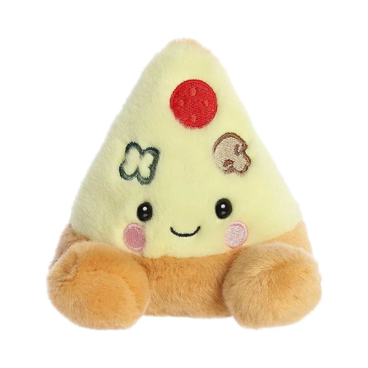 Palm Pals Peppa Pizza Slice Soft Toy 12cm