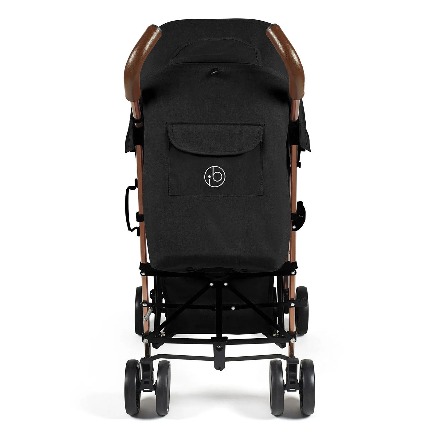 Ickle Bubba Discovery Prime Stroller Black on Rose