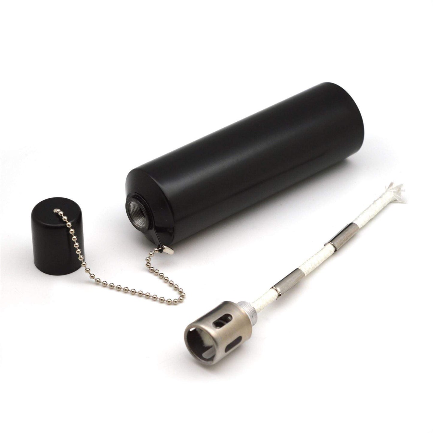 1.46m Metal Round Fire Torches - Pack of Six