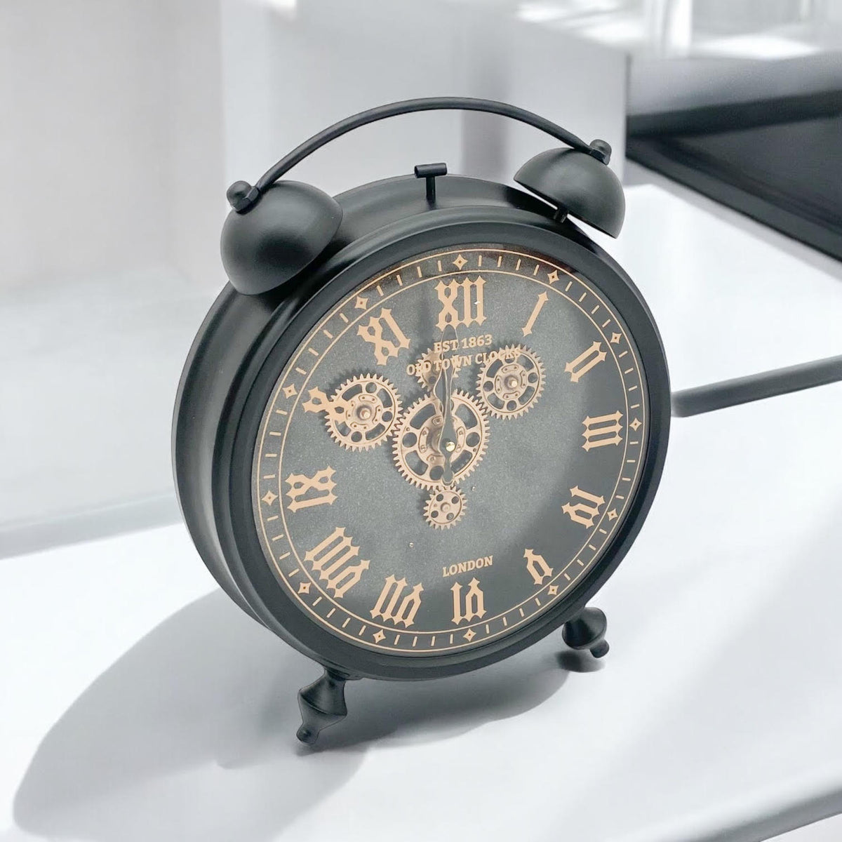 50CM GEAR TABLE CLOCK
